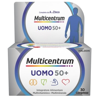 MULTICENTRUM UOMO 50+ 30CPR MULTICENTRUM UOMO 50+ 30CPR