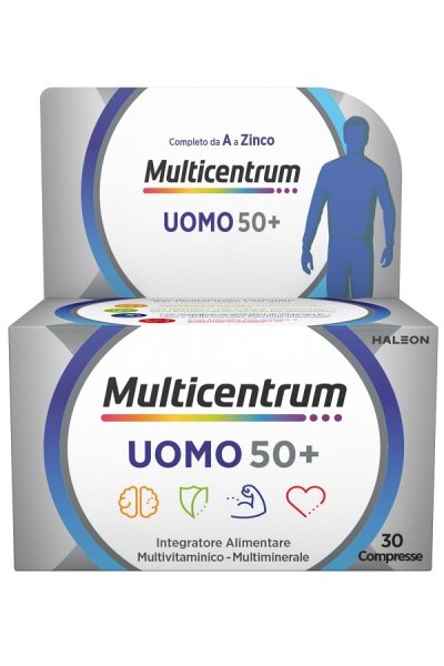 MULTICENTRUM UOMO 50+ 30CPR MULTICENTRUM UOMO 50+ 30CPR