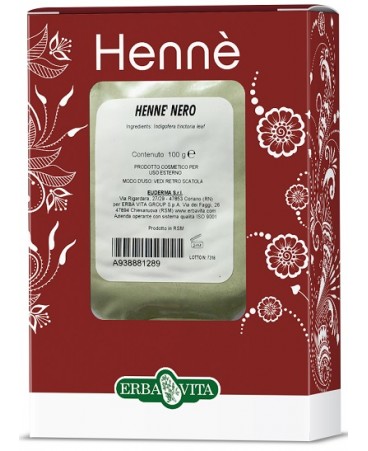 HENNE COLOR CAP NERO 100G