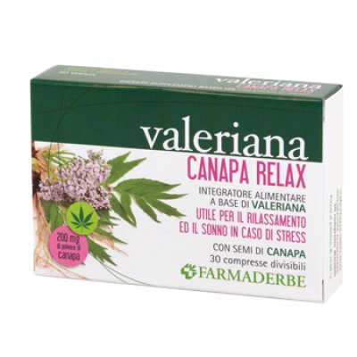VALERIANA CANAPA RELAX 30CPR VALERIANA CANAPA RELAX 30CPR