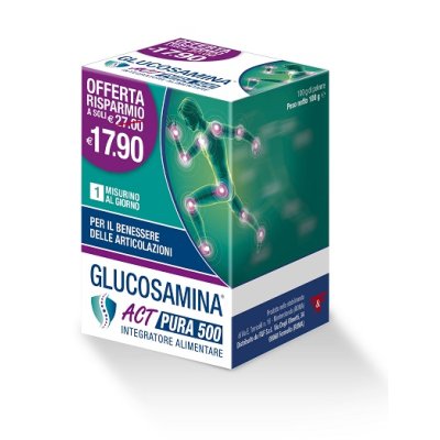GLUCOSAMINA ACT PURA 500 100G GLUCOSAMINA ACT PURA 500 100G