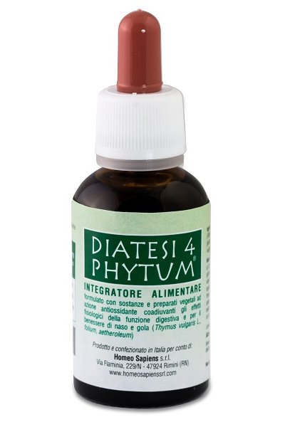 DIATESI 4 PHYTUM GOCCE 30ML DIATESI 4 PHYTUM GOCCE 30ML