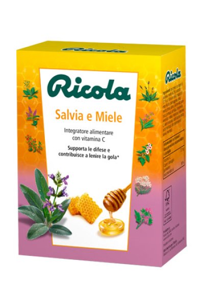 RICOLA SALVIA E MIELE 50G RICOLA SALVIA E MIELE 50G