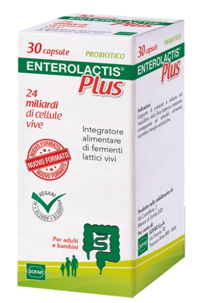 ENTEROLACTIS PLUS 30CPS ENTEROLACTIS PLUS 30CPS