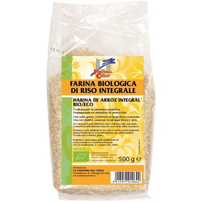 FARINA INTEG RISO 500G FINESTRA