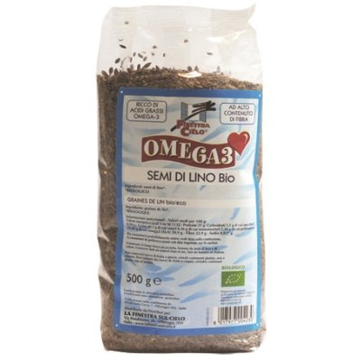 SEMI LINO OMEGA 500G FINESTRA