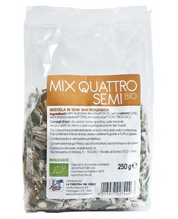 MIX 4 SEMI BIO 250G FINESTRA