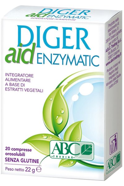 DIGER AID ENZYMATIC 20CPR DIGER AID ENZYMATIC 20CPR