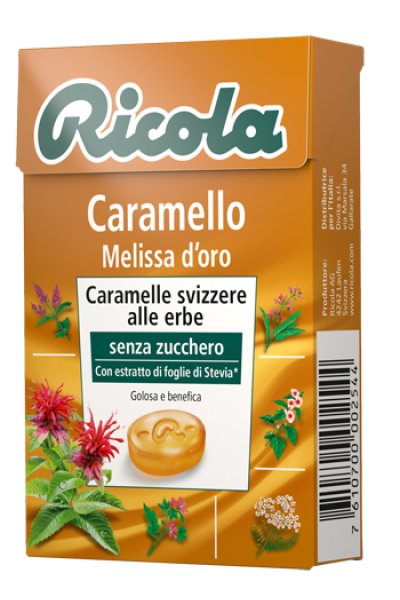 RICOLA HERB-CARAMEL 50G RICOLA HERB-CARAMEL 50G