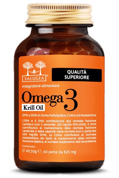 SALUGEA OMEGA 3 KRILL OIL60PRL SALUGEA OMEGA 3 KRILL OIL60PRL