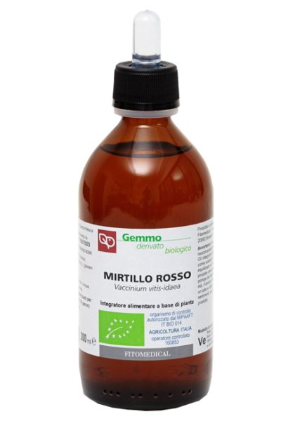 MIRTILLO ROSSO MG BIO 200ML MIRTILLO ROSSO MG BIO 200ML