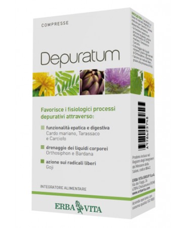 DEPURATUM COMPRESSE 30CPR