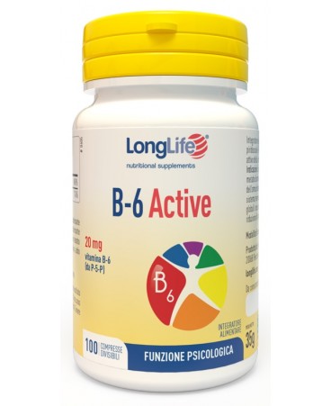 LONGLIFE B6 ACTIVE 20MG 100CPR