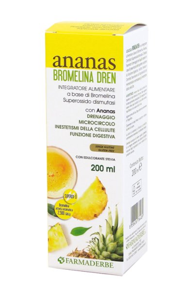 ANANAS BROMELINA DREN 200ML ANANAS BROMELINA DREN 200ML