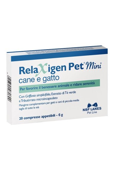 RELAXIGEN PET MINI 20CPR VET RELAXIGEN PET MINI 20CPR VET