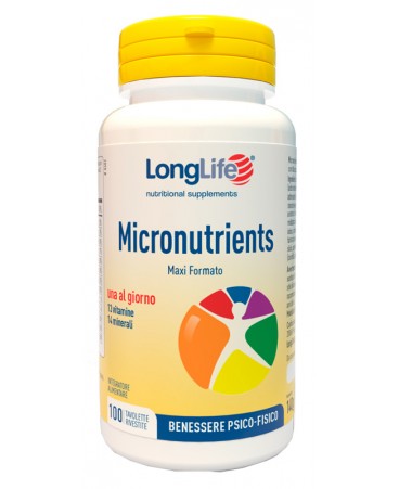 LONGLIFE MICRONUTRIENTS 100TAV