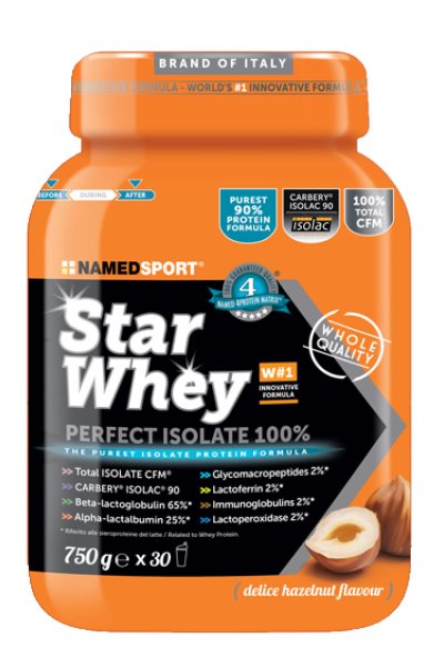 NAMEDSP.STAR WHEY HAZELNUT 750G NAMEDSP.STAR WHEY HAZELNUT 750G