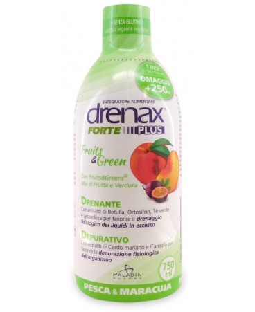 DRENAX FORTE FRUITS&GREEN750ML