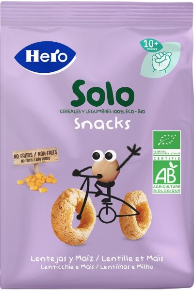 HERO B SNACK LENTIC MAIS 50G HERO B SNACK LENTIC MAIS 50G