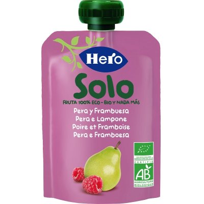 HERO B POUCH PERA LAMPONE 100G