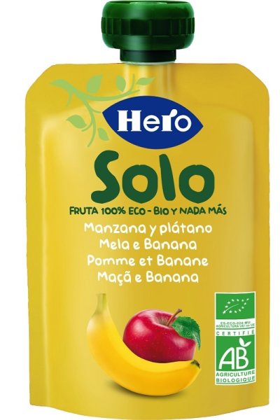 HERO B POUCH MELA BANANA 100G HERO B POUCH MELA BANANA 100G