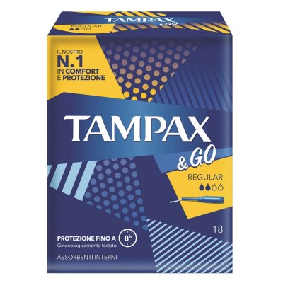TAMPAX &GO REGULAR 18PZ 8422