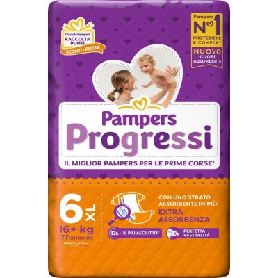 PAMPERS PROGRESSI XL 17PZ   0198
