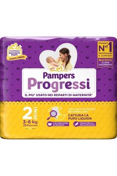 PAMPERS PROGRESSI MINI 30PZ 0232 PAMPERS PROGRESSI MINI 30PZ 0232