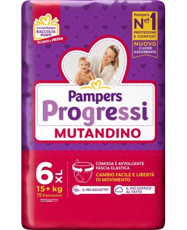 PAMPERS PROG MUT XL 15PZ    5036