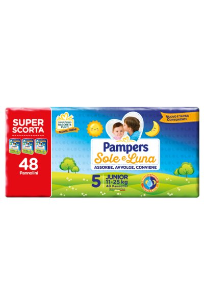 PAMPERS SOLE&LU TRIO JUN 48 0072 PAMPERS SOLE&LU TRIO JUN 48 0072