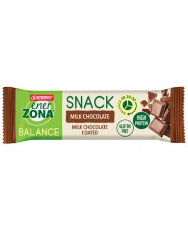 ENERZONA SNACK MILK CHOCO 33G