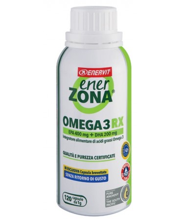 ENERZONA OMEGA 3 RX 120CPS