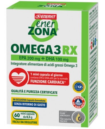 ENERZONA OMEGA 3 RX 60CAPS 0,5G