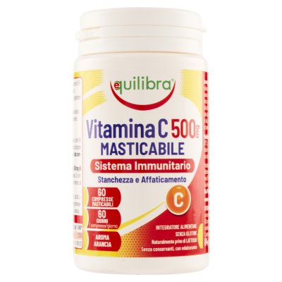 VITAMINA C 500 60CPR EQUILIBRA VITAMINA C 500 60CPR EQUILIBRA
