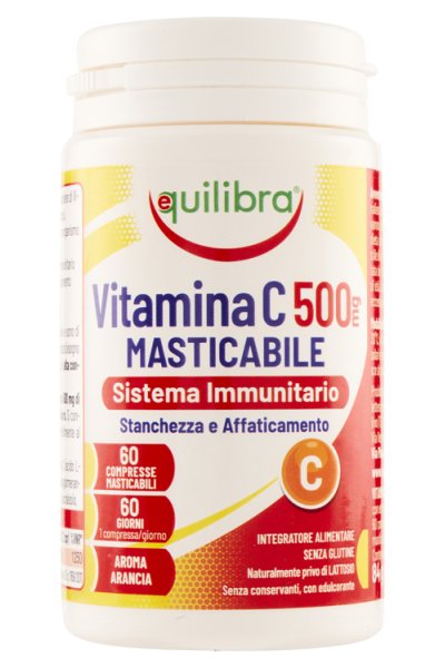 VITAMINA C 500 60CPR EQUILIBRA VITAMINA C 500 60CPR EQUILIBRA