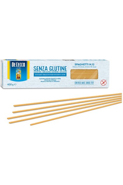 DE CECCO SPAGHETTI N12 400GR S/G DE CECCO SPAGHETTI N12 400GR S/G
