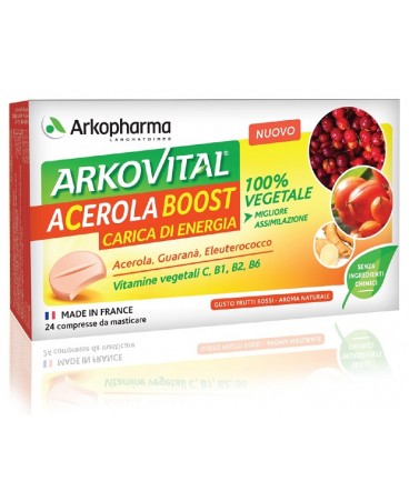 ARKOVITAL ACEROLA BOOST 24CPR