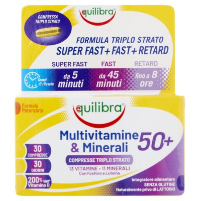 MULTIVITAMINE&MINERALI50+30CPR MULTIVITAMINE&MINERALI50+30CPR
