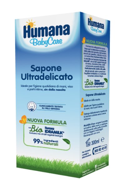HUMANA BC SAPONE LIQUIDO 300ML HUMANA BC SAPONE LIQUIDO 300ML