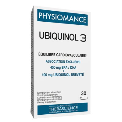 PHYSIOMANCE UBIQUINOL 3 30PRL PHYSIOMANCE UBIQUINOL 3 30PRL