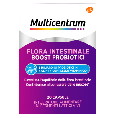 MULTICENTRUM DUOBIOTICO 20CPS
