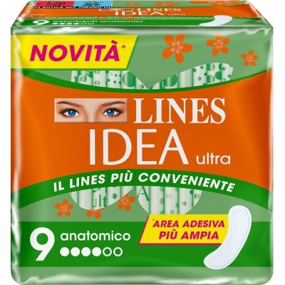 LINES IDEA Ultra Anatomico 9pz LINES IDEA Ultra Anatomico 9pz