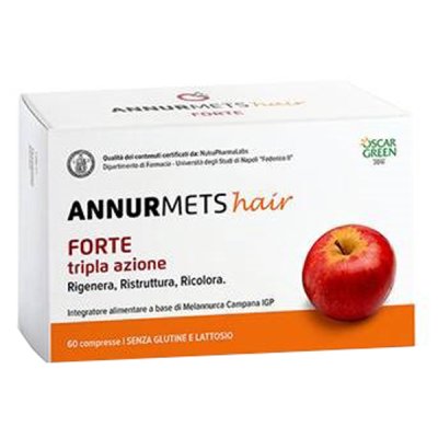 ANNURMETS HAIR FORTE TRI 60CPR ANNURMETS HAIR FORTE TRI 60CPR