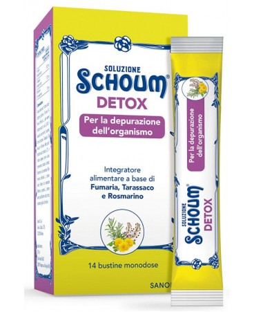 SCHOUM-SOLUZ DETOX 14BUST