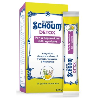 SCHOUM-SOLUZ DETOX 14BUST