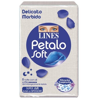 LINES PETALO SOFT NOTTE 8PZ 0153 LINES PETALO SOFT NOTTE 8PZ 0153