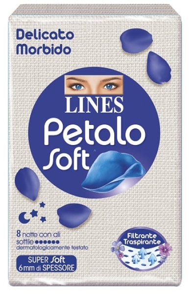 LINES PETALO SOFT NOTTE 8PZ 0153 LINES PETALO SOFT NOTTE 8PZ 0153
