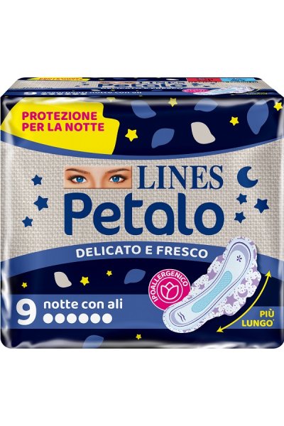 LINES PETALO BLU NOTTE 9PZ 0150 LINES PETALO BLU NOTTE 9PZ 0150