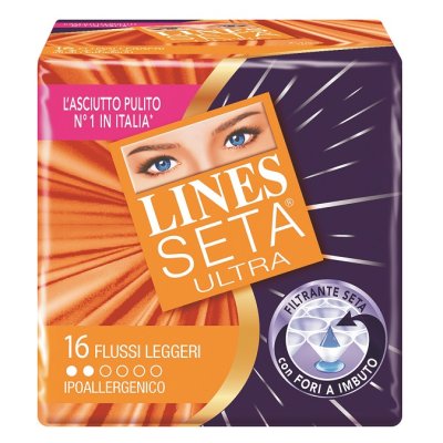 LINES SETA ULTRA LEGG 16PZ 3490