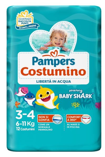 PAMPERS COSTUMINO MIDI 12PZ PAMPERS COSTUMINO MIDI 12PZ